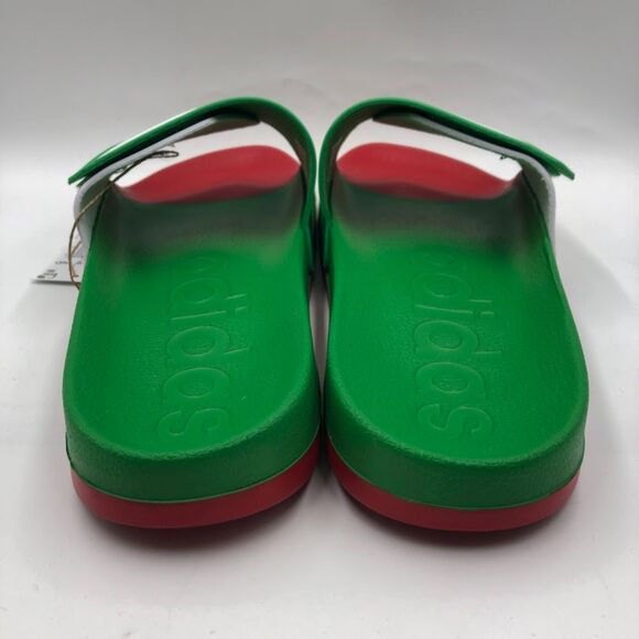 Adidas Slide Sandals Unisex Mens 12 Womens 13 Mexico NWT Adilette Slip On Shoes - Picture 9 of 14